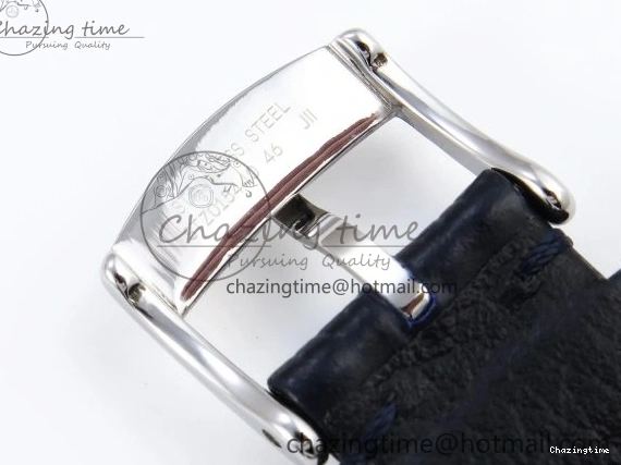 0105 De Ville Power Reserve SS MKF 1:1 Best Edition Black Dial on Black Leather Strap A Packable 7744